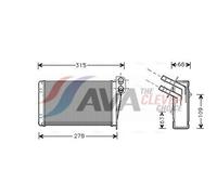 PRASCO RT6228 Heater matrix