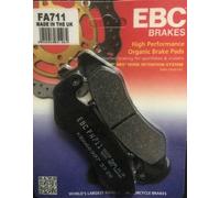 BENELLI Worx 125 2017-2018 EBC FA711 Organic Replacement Brake Pads Front