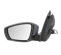 Fits BLIC 5402-01-2002701P Side mirror mechanical Left Aspherical VW POLO IV, P