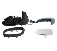 Fits BLIC 5402-43-2002363P Side mirror mechanical Left Aspherical SKODA FABIA I