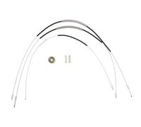 FRONT BOTH SIDES RIGHT OR LEFT WINDOW LIFTER REPAIR KIT FRONT L/R CABLES FITS.