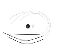 Fits BLIC 6205-09-046808P Window lifter repair kit Right Front RENAULT CLIO III