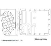 Fits BLUE PRINT ADBP210096 Hydraulic Filter Kit, automatic transmission UK Sto