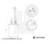 Fits BLUE PRINT ADBP230058 FUEL FILTER ⭐UK Stock⭐