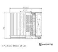 Fits BLUE PRINT ADBP230062 FUEL FILTER MAXUS DELIVERY 9 07.20- ⭐UK Stock⭐