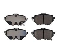 Rear Brake Pads Corolla Set Kit Fits Toyota 04466-02410 Blue Print ADBP420048