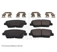 BluePrint Brake Pad Set - Rear - fits Hyundai Equus/Centennial, Genesis 2009-