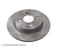 2x Brake disc Rear Axle solid ADK84339 BLUE PRINT for SUZUKI SWIFT III