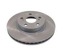 Blue Print Brake Disc ADT343184 Front 255 mm Internally Vented Pair for Toyota Prius II