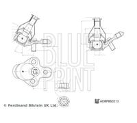 BALL JOINT ADBP860213 FOR SUZUKI TOYOTA 2ZR-FXE 1.8L 4cyl SWACE M15A-FXE 1.5L