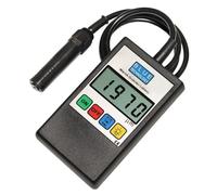 BLUE Technology P 11-S-AL Paint Coating Thickness Meter Gauge with Ball Sensor - Steel and Aluminium, Black