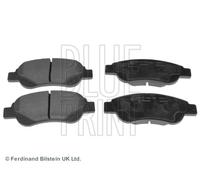 Brake Pads Set fits TOYOTA AYGO 1.0 Front 2005 on 1KR-FE Blue Print 04465YZZDT