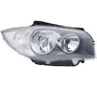 Prasco Headlight BM1214903 - Halogen RH - BMW 1 E81/E87 LCi (07-11), E82/E88 (07-13) - Grey Inner