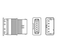 FITS BMW 1 SPORTS HATCH 125 I OXYGEN SENSOR 466016355103 MAGNETI MARELLI