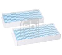 FITS BMW 2 ACTIVE TOURER 225 XE FILTER SET, CABIN AIR 45881 FEBI BILSTEIN