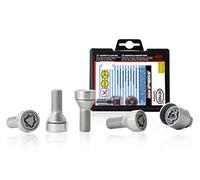 Fits BMW 2 Models 2013 To 2024 Heyner Germany Stil Block PRO Locking Wheel Nuts M14x1.25 Set 4 Locks Thatcham Quality Assured Bolts 574/5