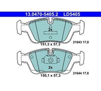 BRAKE PAD SET DISC BRAKE 13.0470-5405.2 FOR BMW Z3/E36/Roadster Z4/E85 1.9L 4cyl
