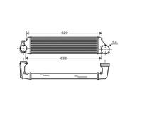 PRASCO BW4282 Intercooler