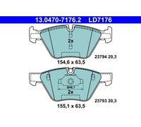 Brake pads 13.0470-7176.2 ATE for BMW 5 5 Touring