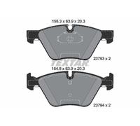 FITS BMW 5 520 I BRAKE PAD SET, DISC BRAKE 2379301 TEXTAR