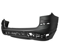 Fits Bmw X3 14-17 Rear Bumper With PDC +Moulding Holes Twin Exhaust on Left