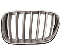 Fits Bmw X3 F25 Front Grille Chrome With Silver Slats Left Hand 2011-2014