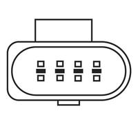 Fits BOSCH 0 258 006 986 LAMBDA SENSOR DE Stock