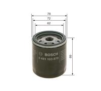 Bosch P3079 - Oil Filter Car