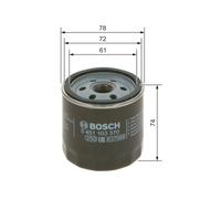 BOSCH 0 451 103 370 Oil filter