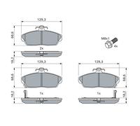 ✅Fits BOSCH 0 986 424 214 Brake Pad Set, disc brake 0 986 424 214 Br ⭐UK Seller⭐
