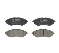 Bosch Brake Pad Set 0 986 424 818 - Front Axle for Chevrolet/Daewoo, ECE-R90, Set of 4