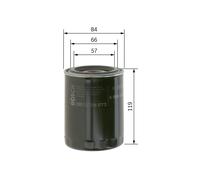 Bosch Premium Oil Filter P2000 0986452000