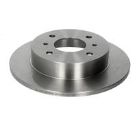 2x Brake Discs Pair Solid fits NISSAN PRIMERA 2.0D Rear 91 to 01 257.8mm Set New