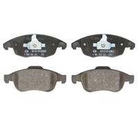 Bosch BP1170 - Brake Pads Car Front Axle - Bosch Quality - Reduced Noise and Dust - ECE-R90 Certified - Copper-Free - 1 Set of 4 Pads