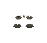 0986 494 269 Rear Brake Pad Set 4x Pads Prepared For Wear Indicator By Bosch