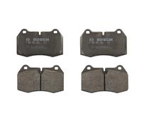 Bosch Brake Pad Set Front 0986494282 – Low-Metallic 120mm Anti-Squeak Plate