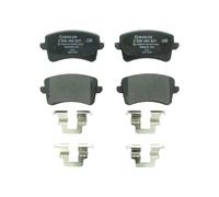 Bosch BP1126 - Brake Pads Car Rear Axle - Bosch Quality - Reduced Noise and Dust - ECE-R90 Certified - Copper-Free - 1 Set of 4 Pads - With Accessories