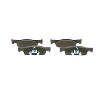 Bosch BP1506 - Brake Pads Car Front Axle - Bosch Quality - Reduced Noise and Dust - ECE-R90 Certified - Copper-Free - 1 Set of 4 Pads