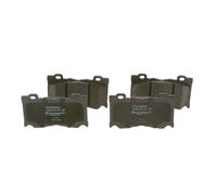 Bosch BP1702 - Brake Pads Car Front Axle - Bosch Quality - Reduced Noise and Dust - ECE-R90 Certified - Copper-Free - 1 Set of 4 Pads