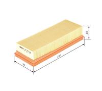 Fits BOSCH 1 457 433 255 AIR FILTER 55, 60 ⭐UK Stock⭐