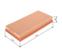 BOSCH 1 457 433 276 Air filter
