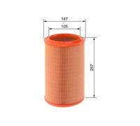 ✅Fits BOSCH 1 457 433 791 AIR FILTER ALL ⭐UK Seller⭐