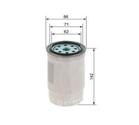 Bosch N4511 - Diesel Filter Car