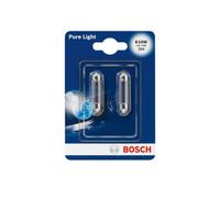 Fits BOSCH 1 987 301 014 Light bulb C10W 41mm (2 pcs) Pure Light 12V 10W Light