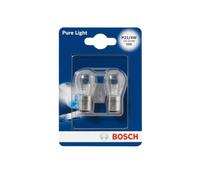 Fits BOSCH 1 987 301 015 Light bulb P21/4W Pure Light (2 pcs) 12V 4/21W Light b