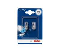 Fits BOSCH 1 987 301 026 Light bulb W5W Pure Light (2 pcs) 12V 5W Light bulb (b