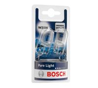 Fits BOSCH 1 987 301 096 Light bulb W21W Pure Light (2 pcs) 12V 21W Light bulb
