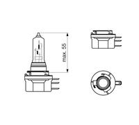 BOSCH 1 987 302 088 Bulb, spotlight