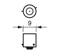 Bosch Lampes Pure Light H6W 12V 6W
