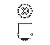 Bosch 1987302233 Bulb PURE Light 12V 10W BA9S BLB433B